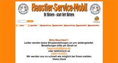 Desktop Screenshot of hase-mobil.de